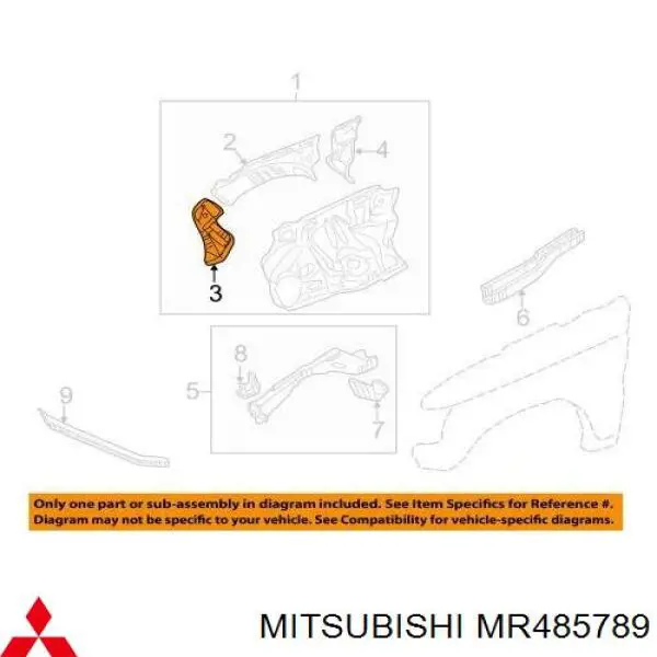  MR485789 Mitsubishi