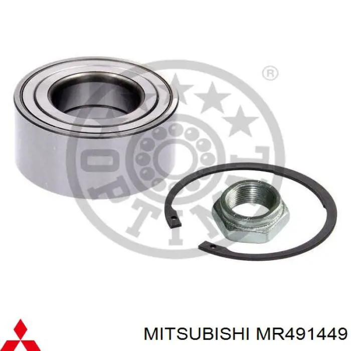 Підшипник маточини Mitsubishi MR491449