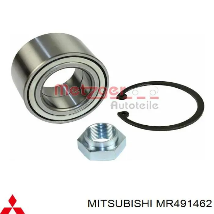 Підшипник маточини задньої Mitsubishi MR491462 ціна, від 41.03 USD
