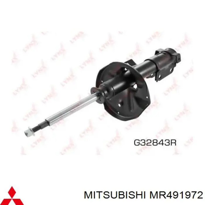 Купити MR491972 Mitsubishi Амортизатор передній, правий