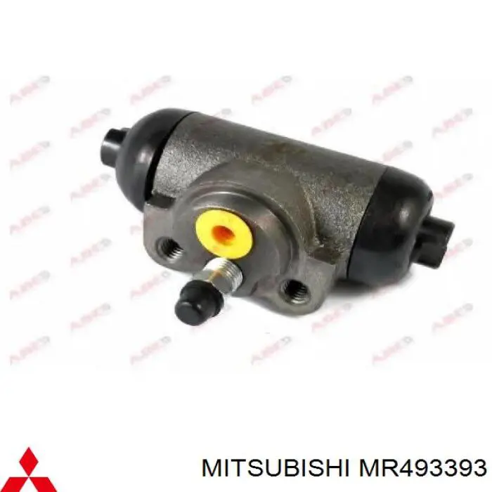 Циліндр гальмівний колісний/робочий, задній Mitsubishi MR493393 ціна, від 10.68 USD