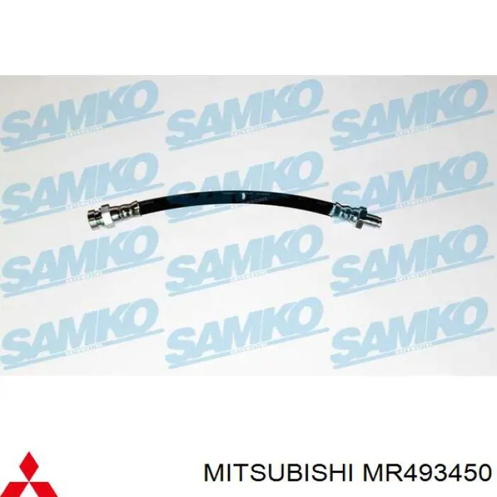 MR493450 Mitsubishi шланг гальмівний задній