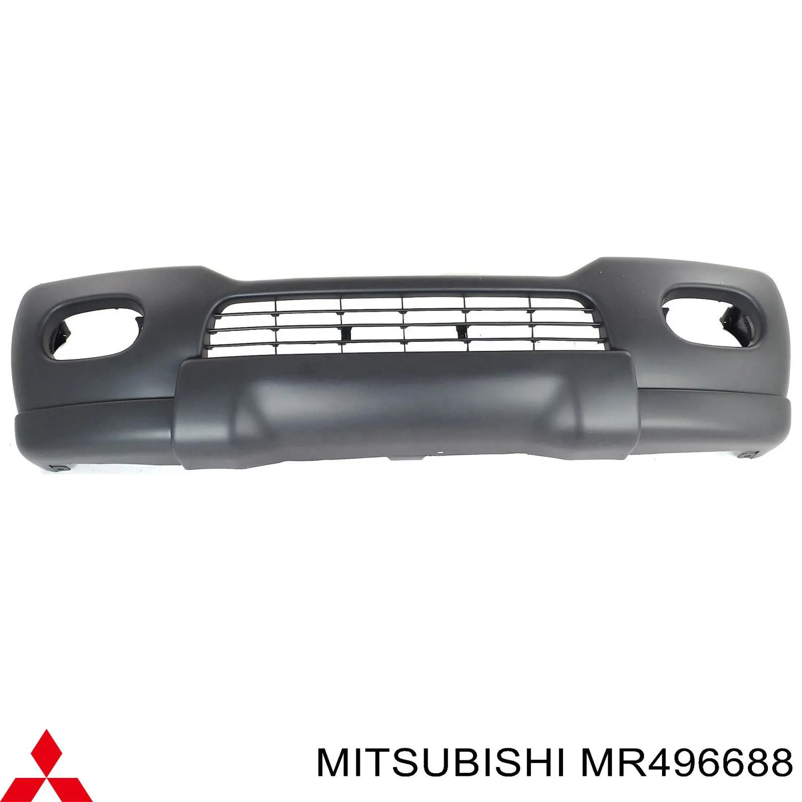 Передній бампер на Mitsubishi Montero SPORT 
