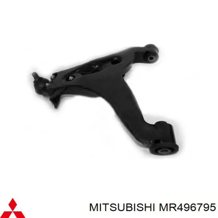 Важіль передньої підвіски нижній, лівий MR496795 Mitsubishi