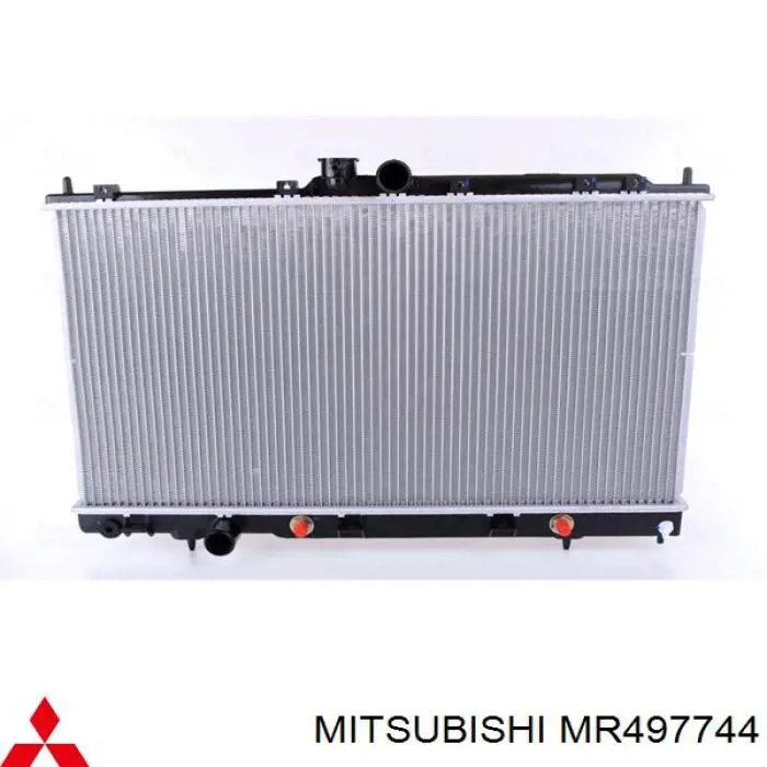 MR497744 Mitsubishi Радіатор охолодження двигуна