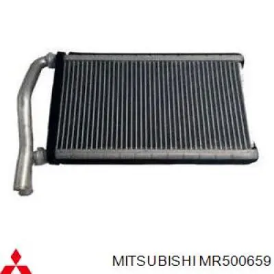 Радіатор пічки (обігрівача) MR500659 Mitsubishi