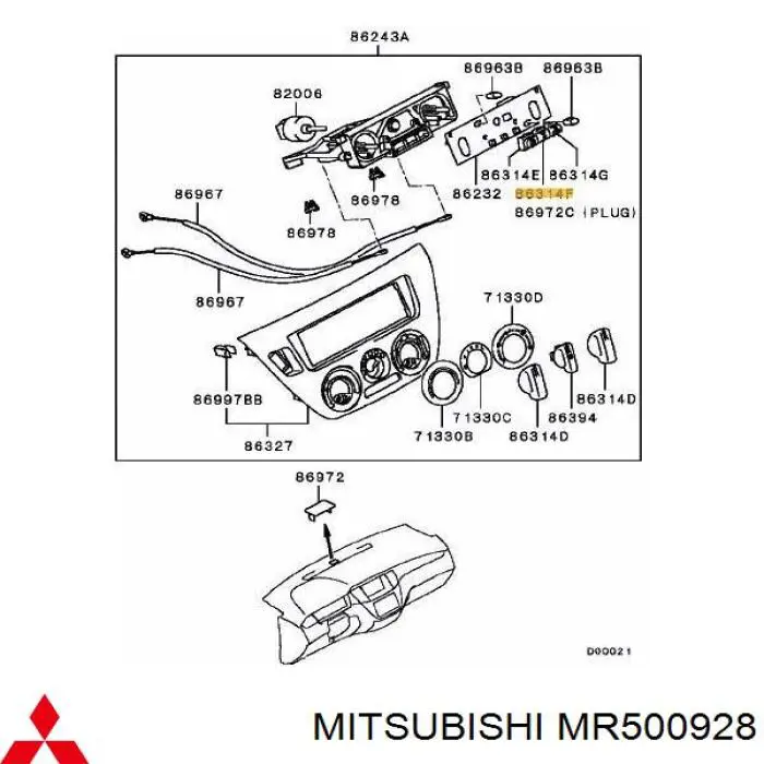  MR500928 Mitsubishi