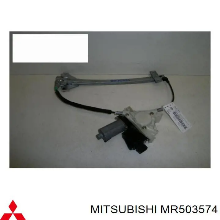 Механізм склопідіймача двері задньої, правої Mitsubishi Carisma (DA) (Міцубісі Карізма)