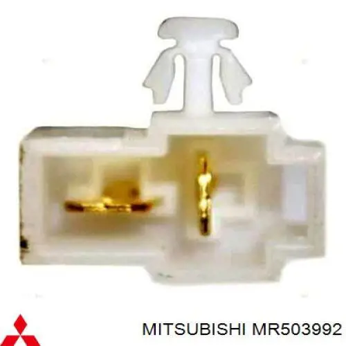 MR503992 Mitsubishi Мотор склопідйомника дверей передніх, правих