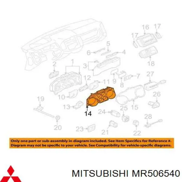 MR506540 Mitsubishi 