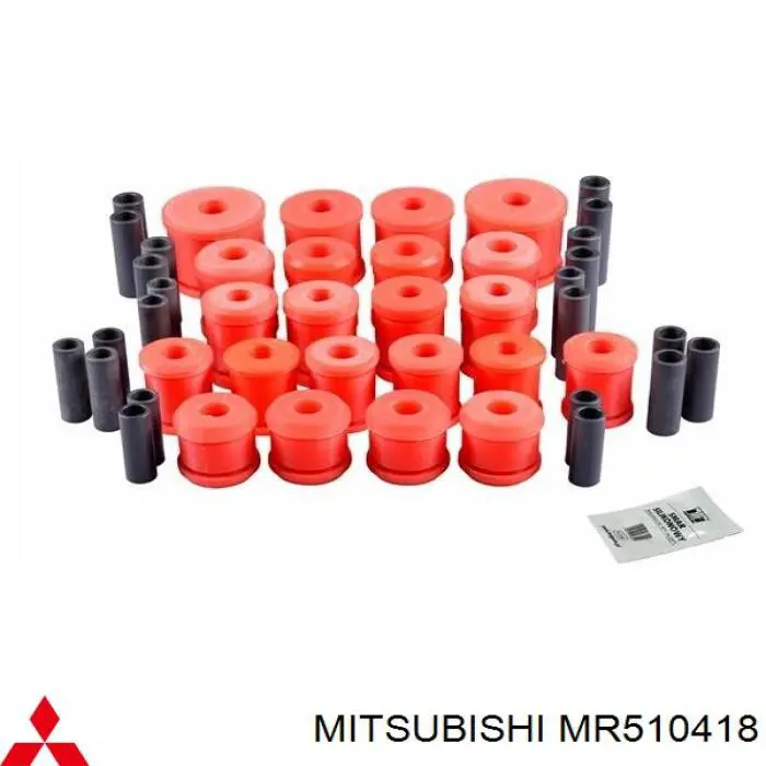 Сайлентблок заднього поздовжнього нижнього важеля Mitsubishi MR510418 ціна, від 21.65 USD