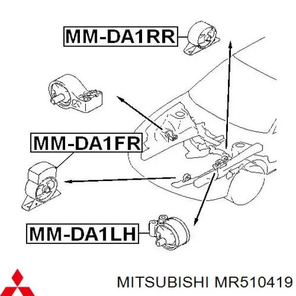  MR510419 Mitsubishi