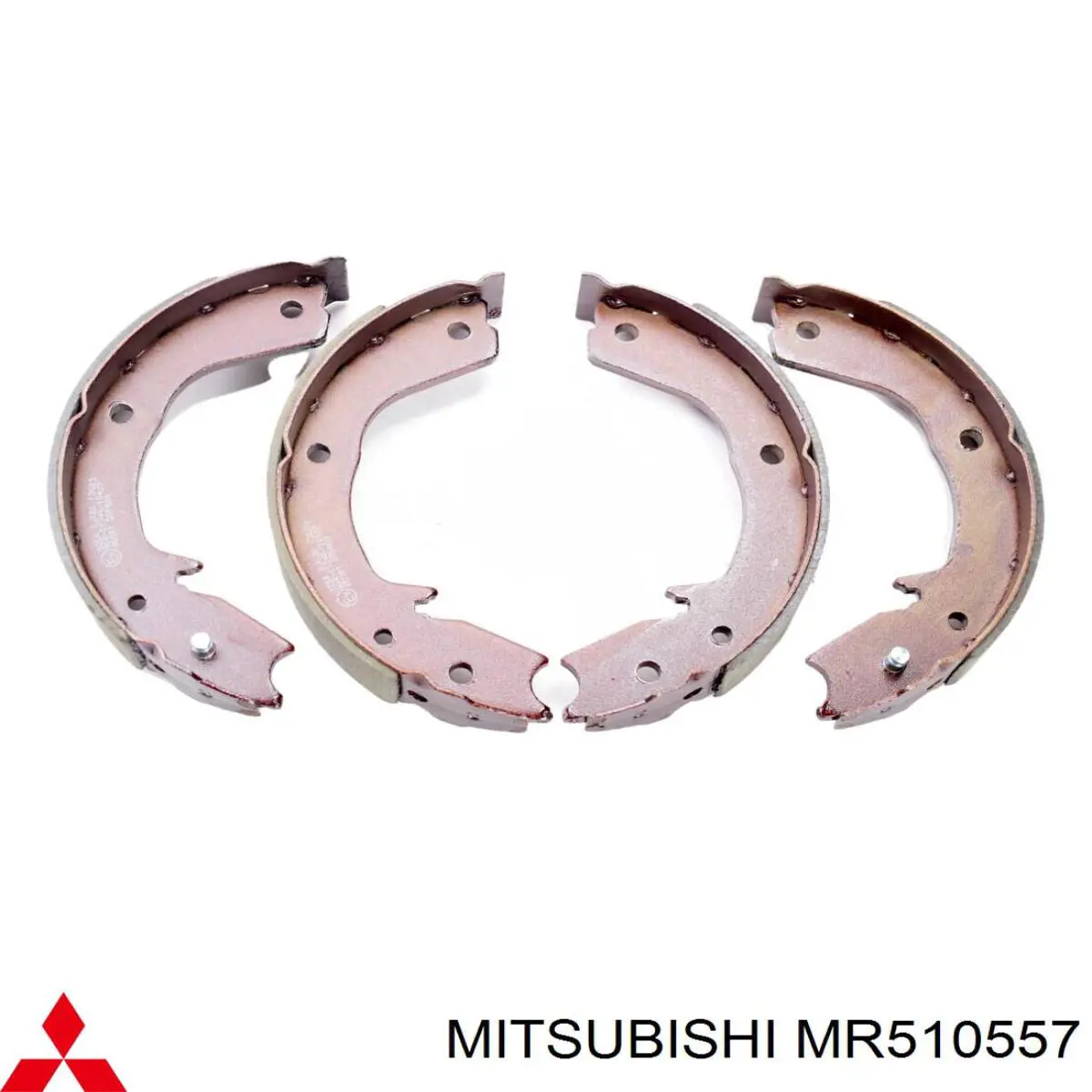 Колодки ручника/стоянкового гальма MR510557 Mitsubishi