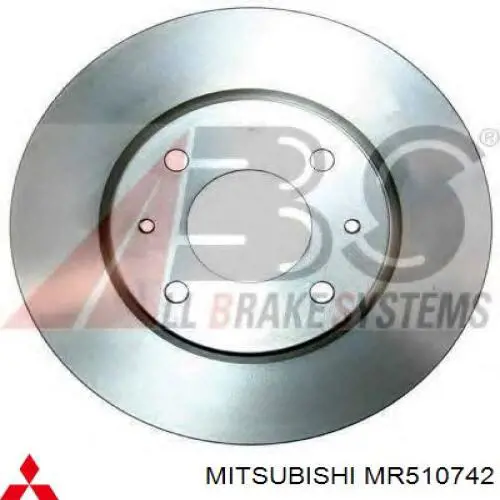 Купити MR510742 Mitsubishi Ротор гальмівний