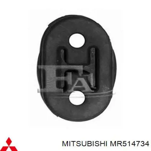 MR514734 Mitsubishi подушка кріплення глушника