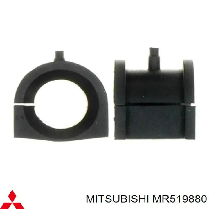 MR519880 Mitsubishi втулка стабілізатора переднього