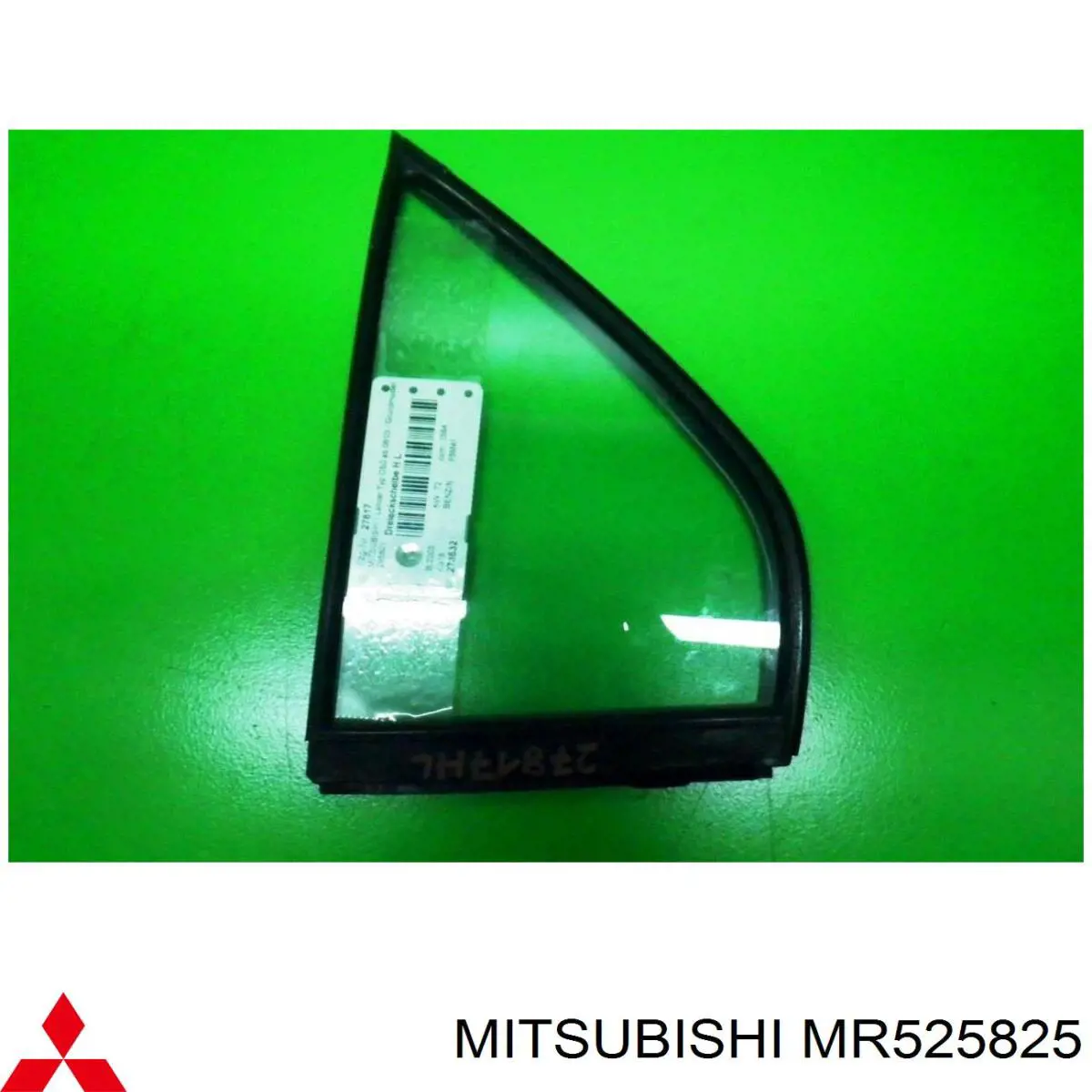 Скло-кватирка двері, задньої, лівої Mitsubishi MR525825 ціна, від 6.09 USD