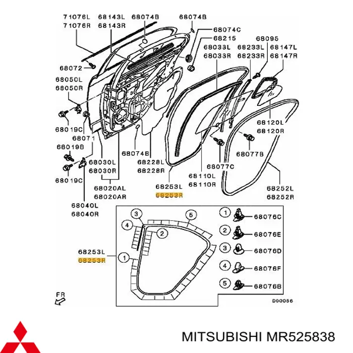 MR525836 Mitsubishi 