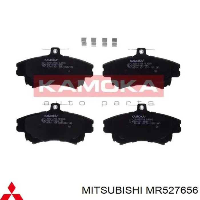 Гальмівні колодки Mitsubishi MR527656 ціна, від 18.09 USD