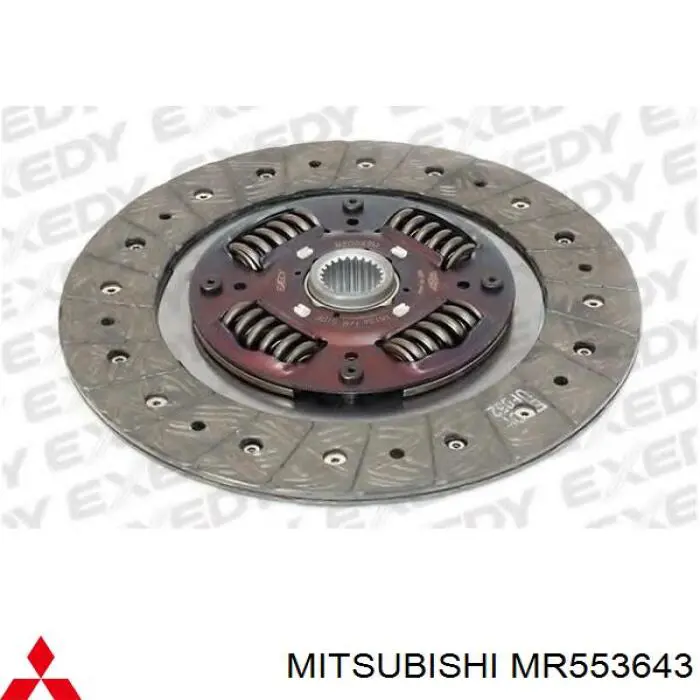 Диск сцепления  MITSUBISHI MR553643