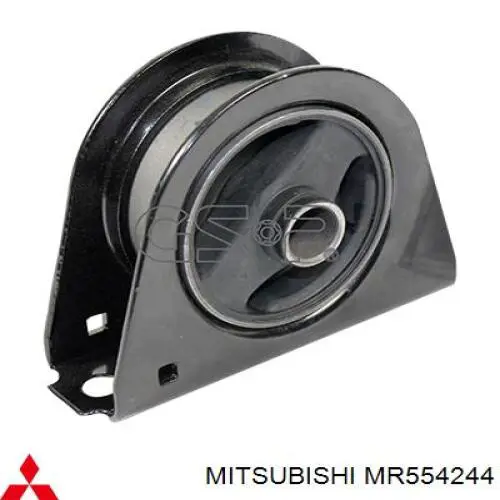 Подушка (опора) двигуна, передня Mitsubishi MR554244 ціна, від 50.26 USD