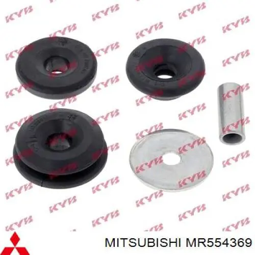 Купити MR554369 Mitsubishi Втулка амортизатора заднього