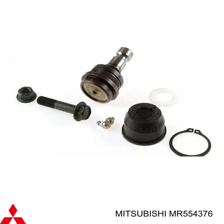 MR554376 Mitsubishi Важіль передньої підвіски нижній, правий