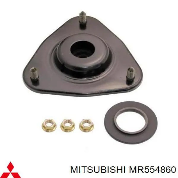 Опора стійки амортизатора переднього Mitsubishi MR554860 ціна, від 16.58 USD