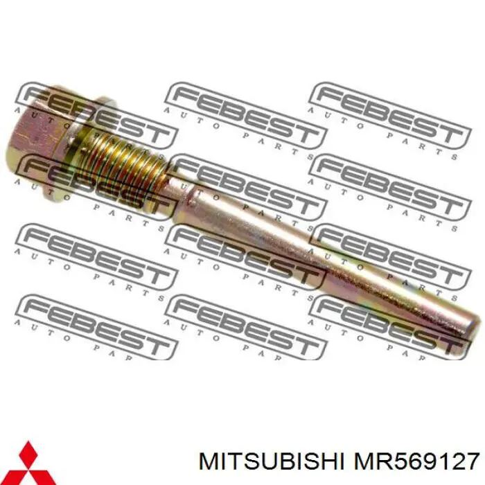 MR569127 Mitsubishi болт гальмівного супорту