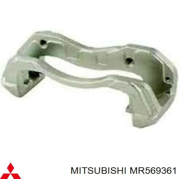 Кронштейн гальмівного супорта Mitsubishi MR569361 ціна, від 49.54 USD