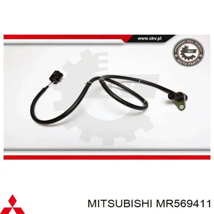 MR569411 Mitsubishi датчик абс (abs передній, лівий)