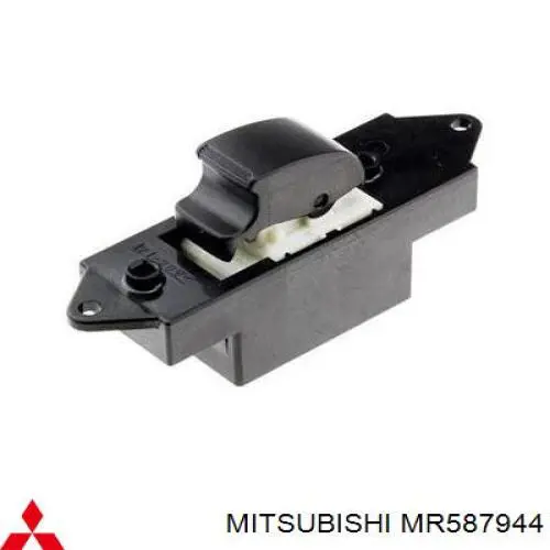 Кнопковий блок керування склопідіймачами передній правий Mitsubishi MR587944 ціна, від 3.64 USD