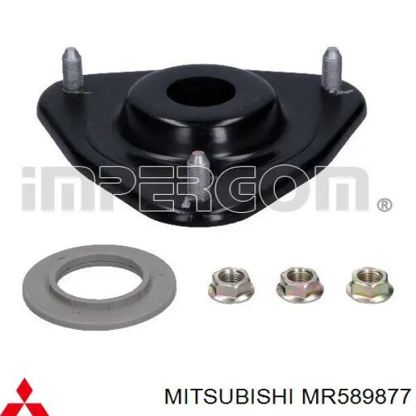 Опора стійки амортизатора переднього Mitsubishi MR589877 ціна, від 11.33 USD
