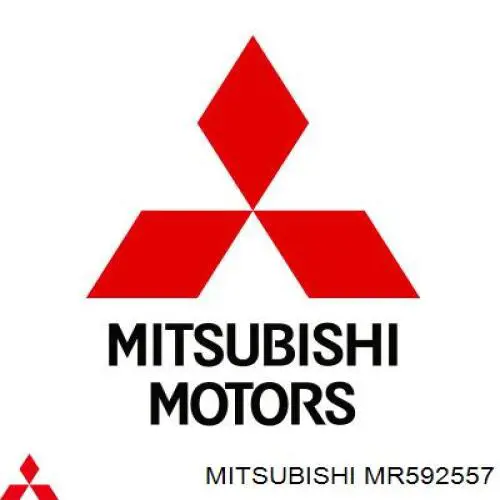 Купити MR592557 Mitsubishi Молдинг арки колеса заднього, лівий