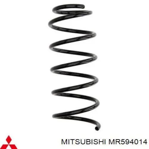 MR594014 Mitsubishi Пружина амортизатора передняя