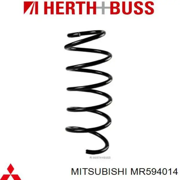 Пружина передня Mitsubishi MR594014 ціна, від 20.27 USD