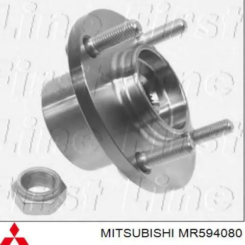 MR594080 Mitsubishi Підшипник маточини передньої