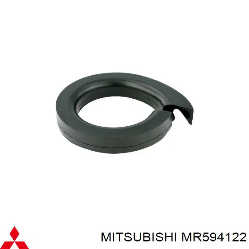 MR594122 Mitsubishi Проставка (гумове кільце) пружини задньої, нижня