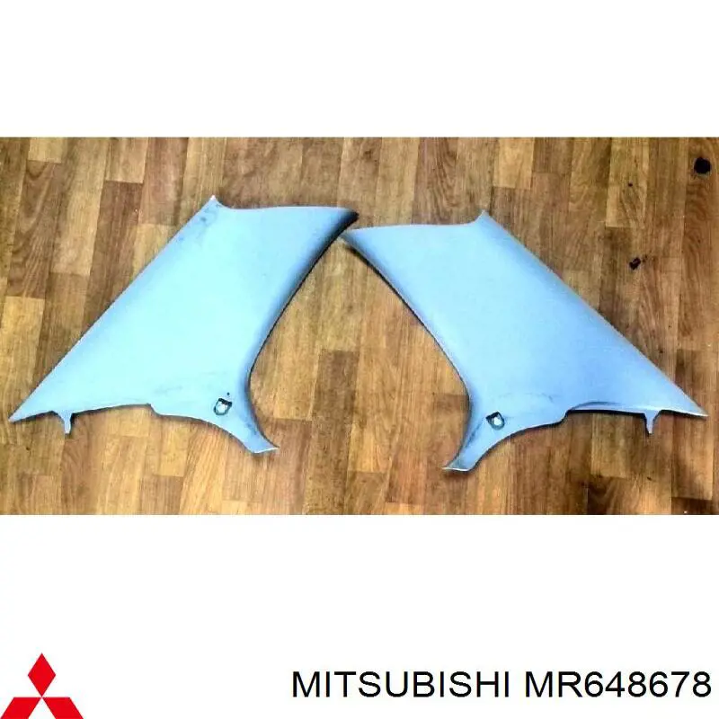 MR648678 Mitsubishi Обшивка стійки кузова внутрішня, задня ліва