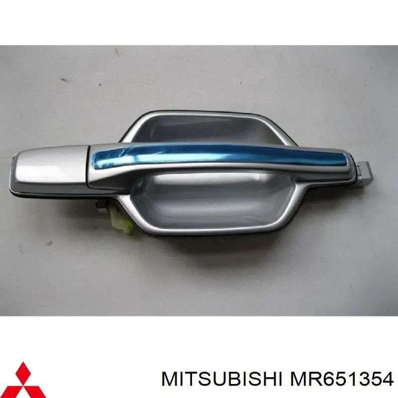 Ручка задньої двері зовнішня ліва MR651354 Mitsubishi