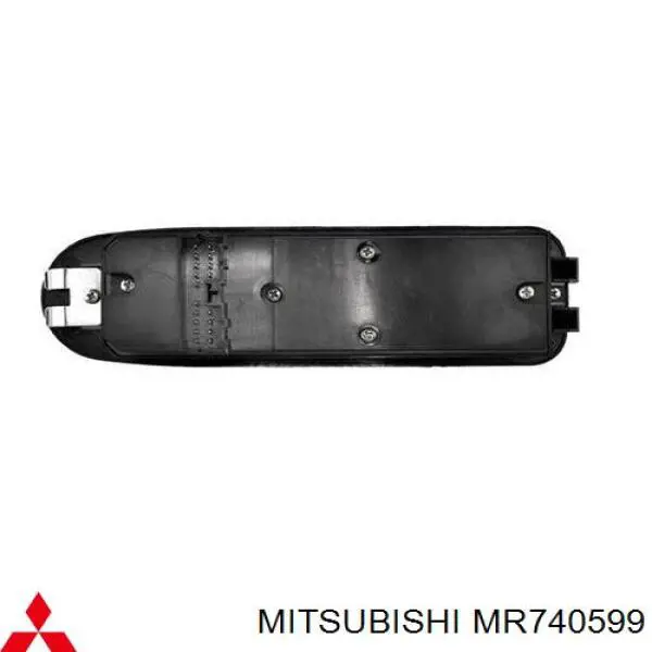 Кнопковий блок керування склопідіймачами передній лівий Mitsubishi Carisma (DA) (Міцубісі Карізма)