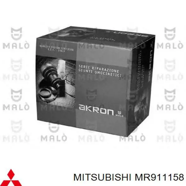 Пильник ШРУСа внутрішній лівий Mitsubishi MR911158