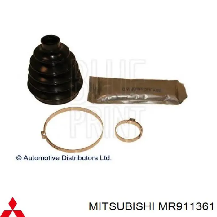 Пильник ШРУСа зовнішній, правий MR911361 Mitsubishi