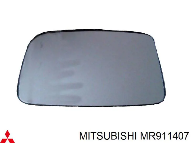 MR911407 Mitsubishi дзеркальний елемент дзеркала заднього виду, лівого