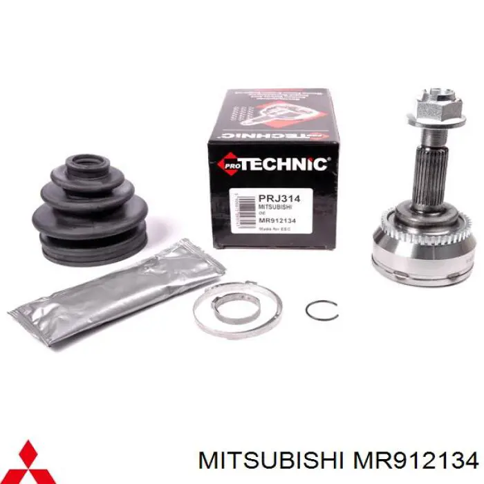 ШРУС зовнішній передній MR912134 Mitsubishi