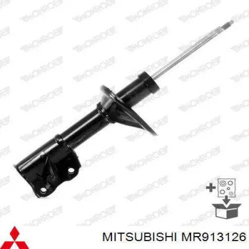 MR913126 Mitsubishi амортизатор передній, правий