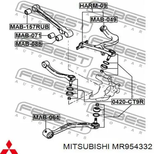  MR954332 Mitsubishi