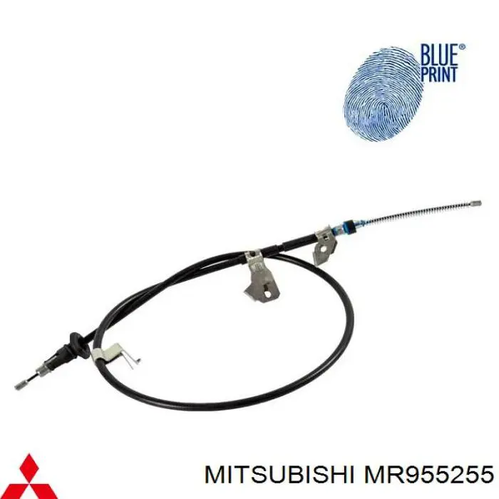 Трос стоянкового гальма задній лівий Mitsubishi MR955255 ціна, від 19.38 USD