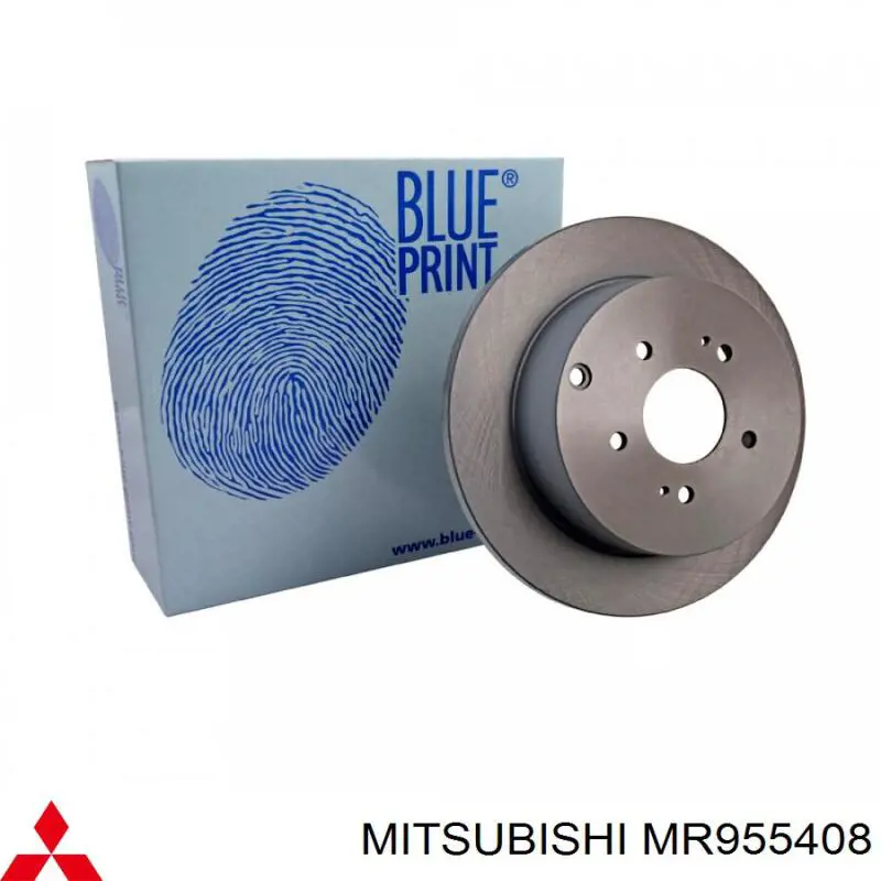 Задні дискові гальма Mitsubishi MR955408 ціна, від 40.93 USD