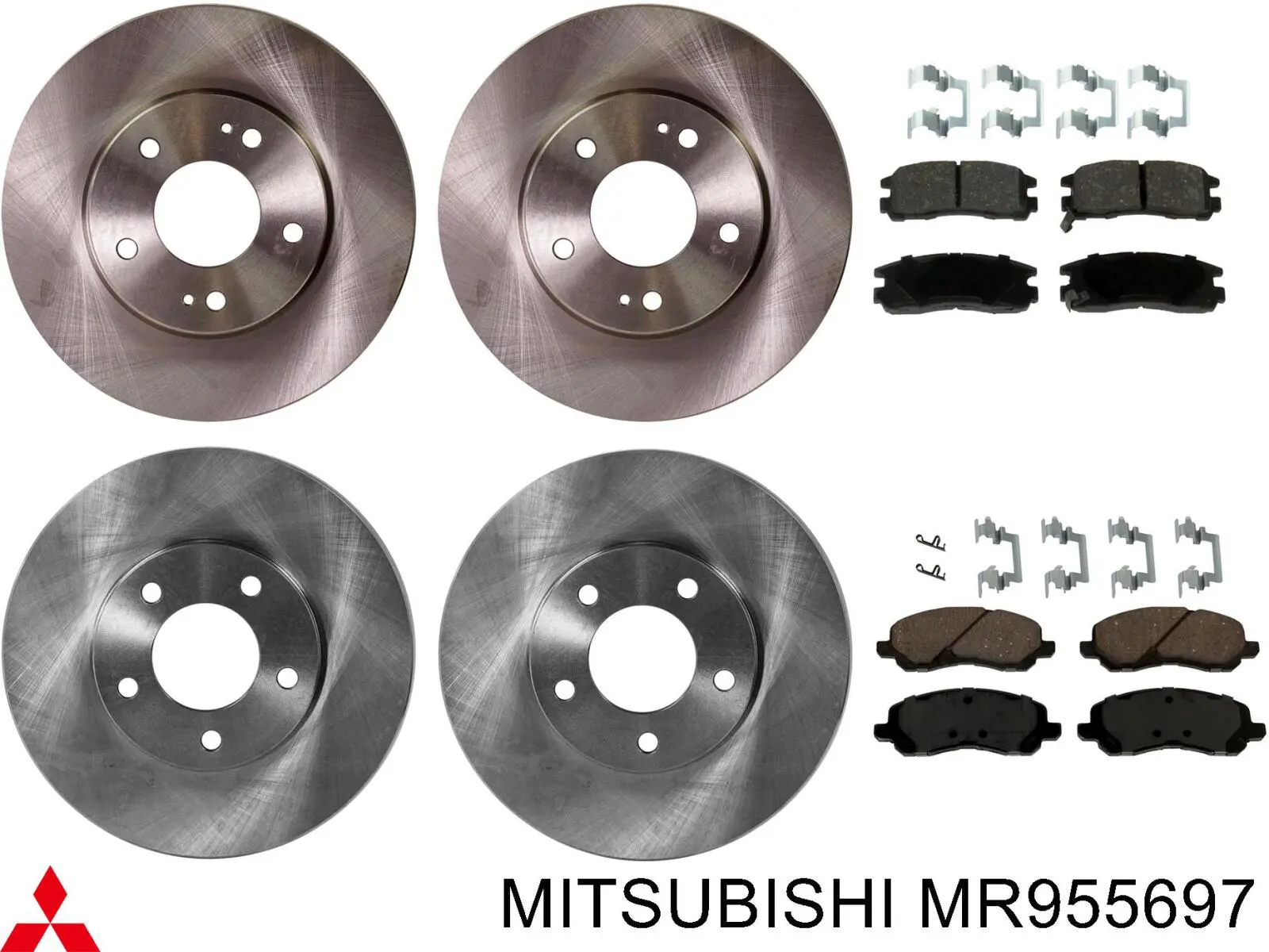MR955697 Mitsubishi Дискові гальма